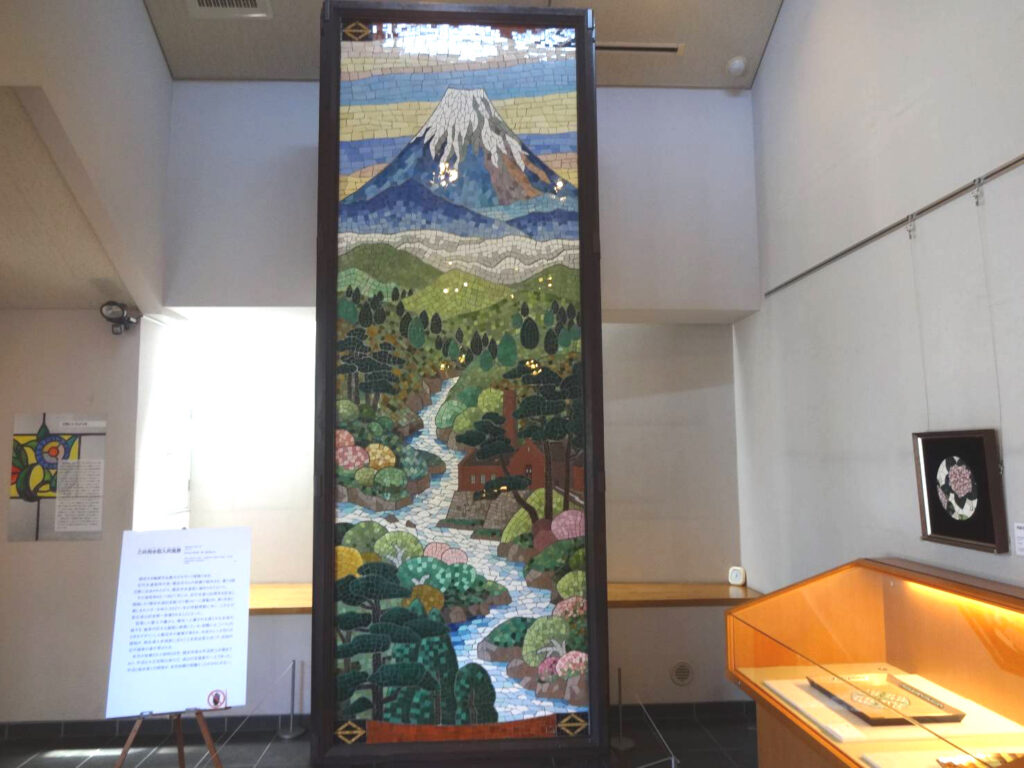 現存する中で最大の板谷梅樹作品「三井用水取入所風景」=筑西市甲