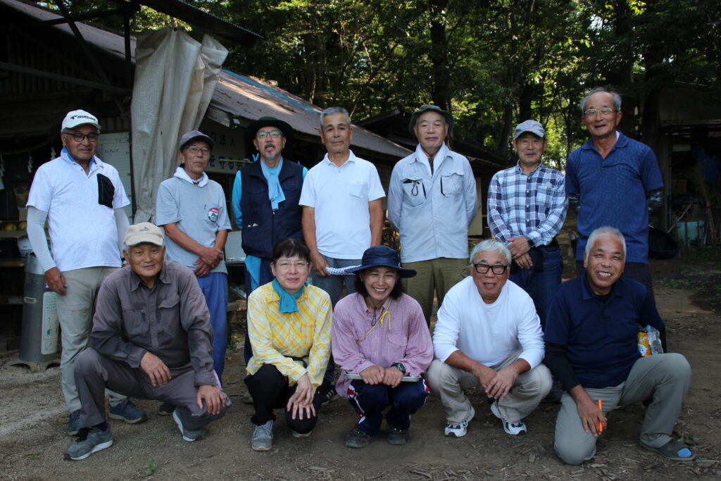 NPO法人里山を守る会の皆さん