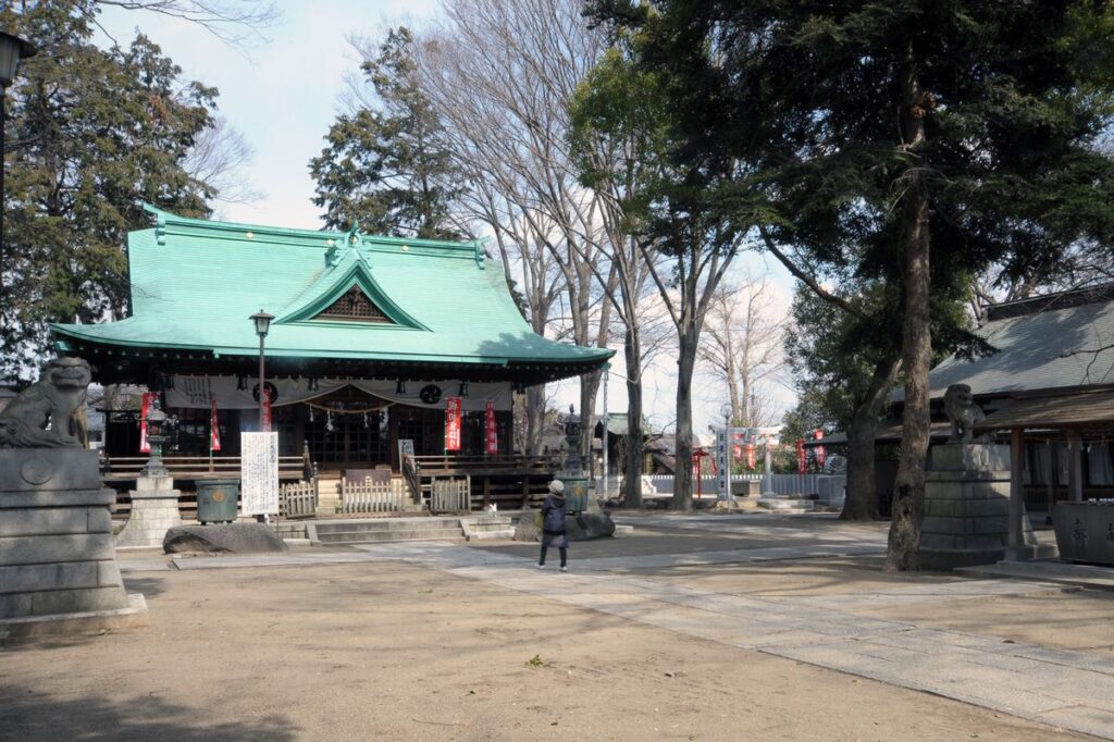 下館羽黒神社＝筑西市甲