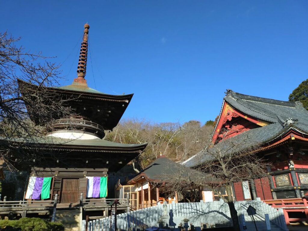 雨引山楽法寺＝桜川市本木