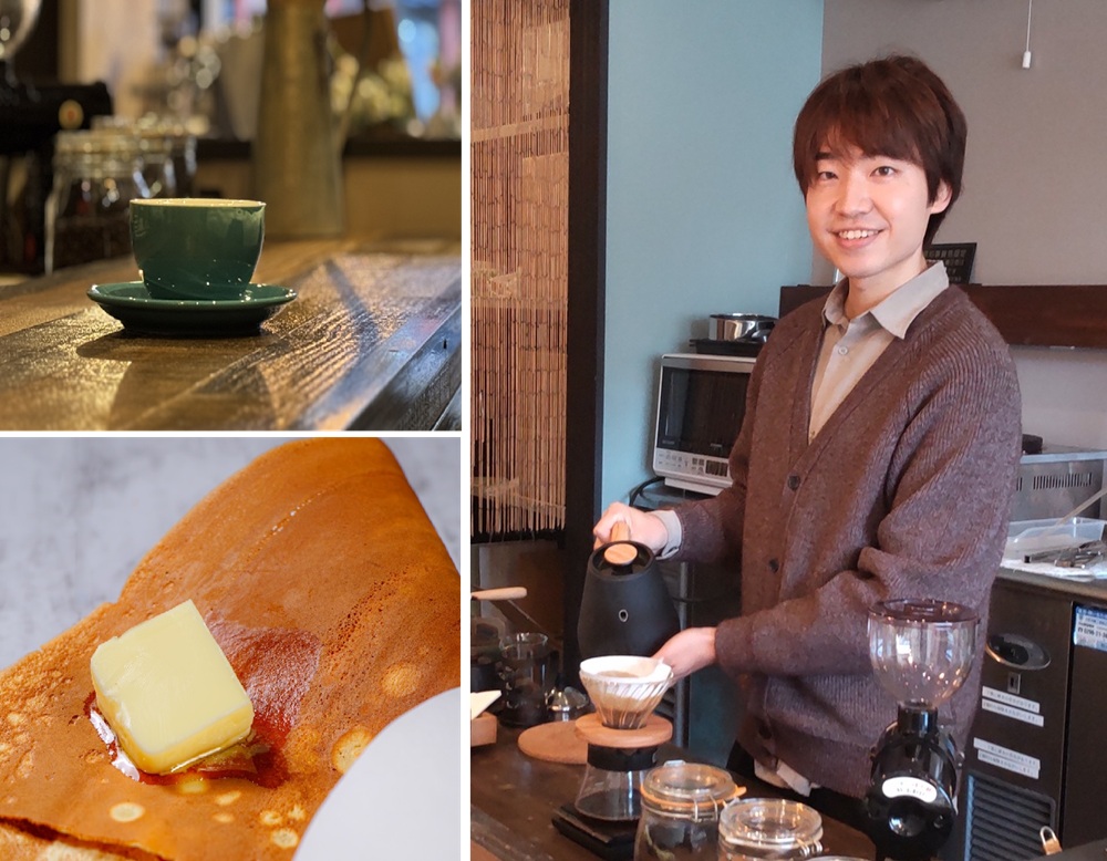 結城市地域おこし協力隊の安藤さんが開いた「cafe and」