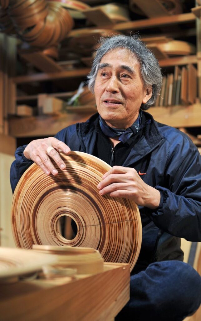 大西勲さん(2008年4月7日撮影)