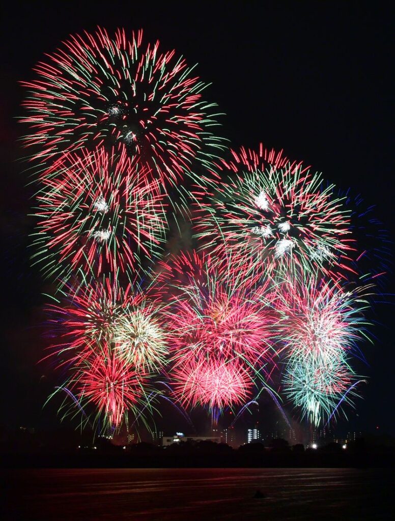 古河花火大会=2018年