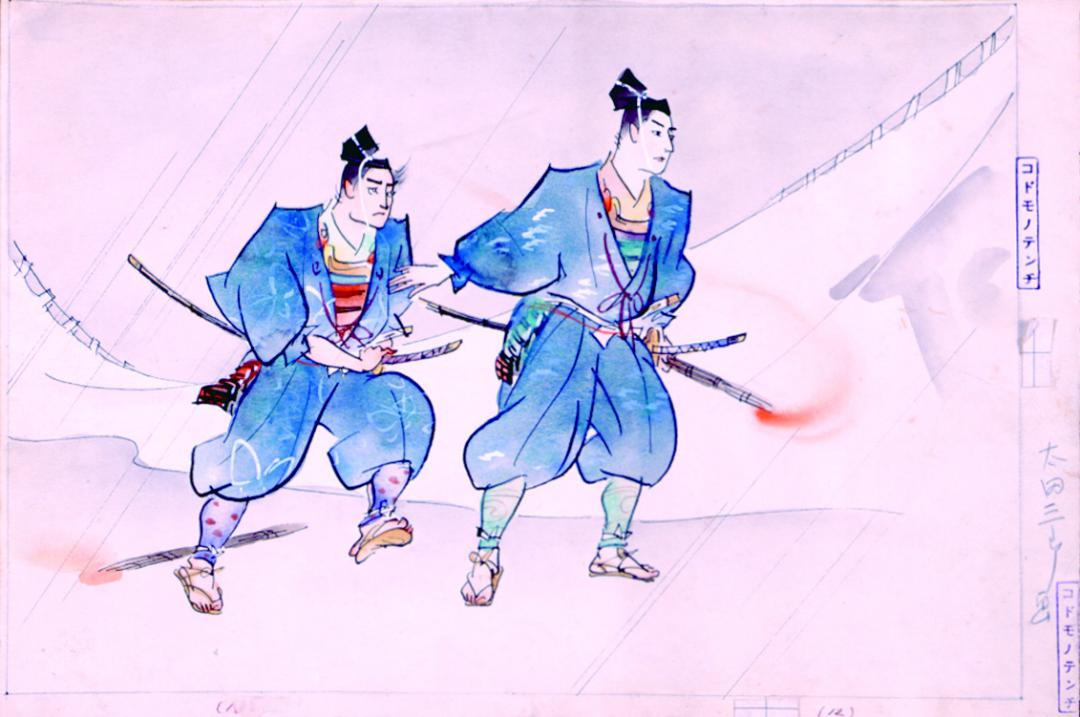 太田三郎の作品(古河文学館提供)