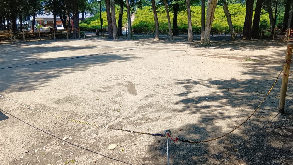 デイキャンプでも利用できるキャンプサイト