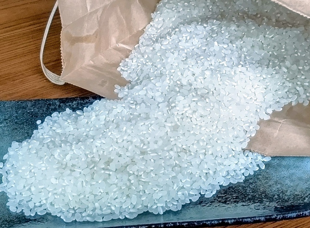 取れ立ての「やまね米」