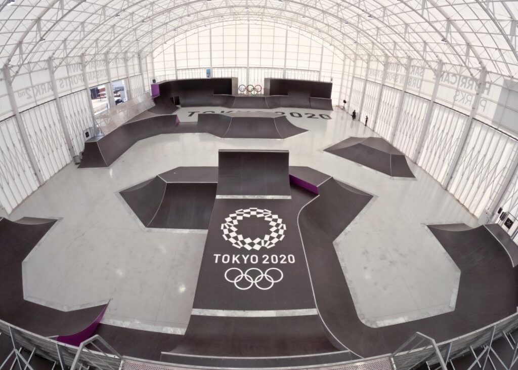 国際大会の会場となるアーバンスポーツパーク2nd=境町上小橋