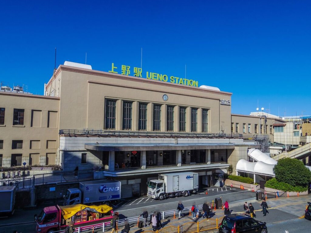 上野駅＝東京都台東区
