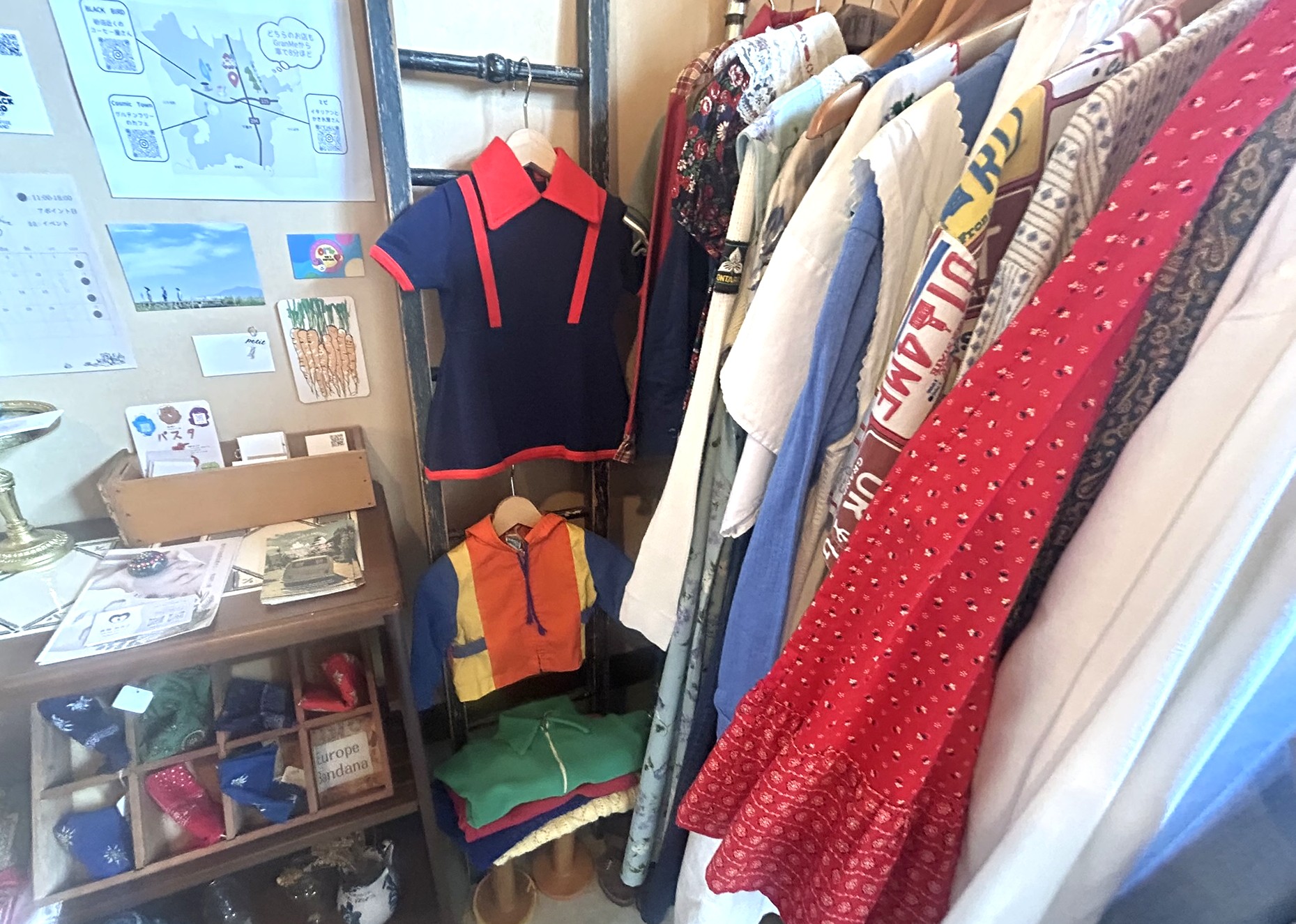 キッズサイズの古着も扱っています
