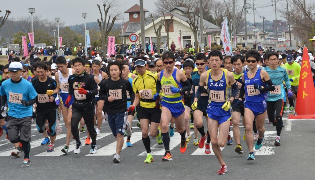 過去の大会のスタートシーン