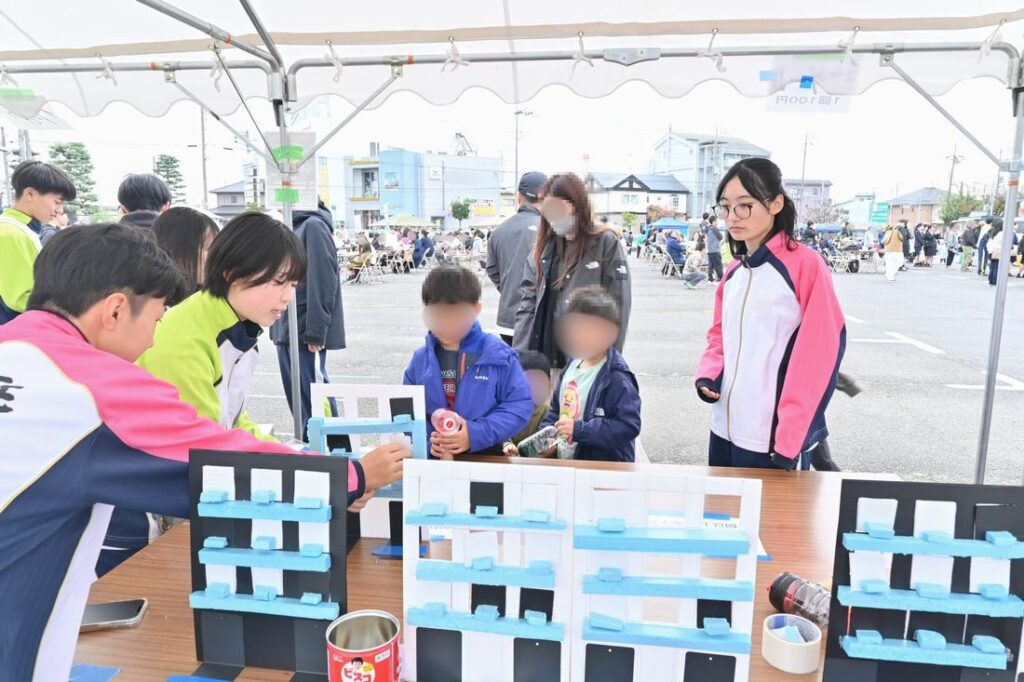 2024年に開催された第2回ちくせいビアフェスの様子(下館一高提供)