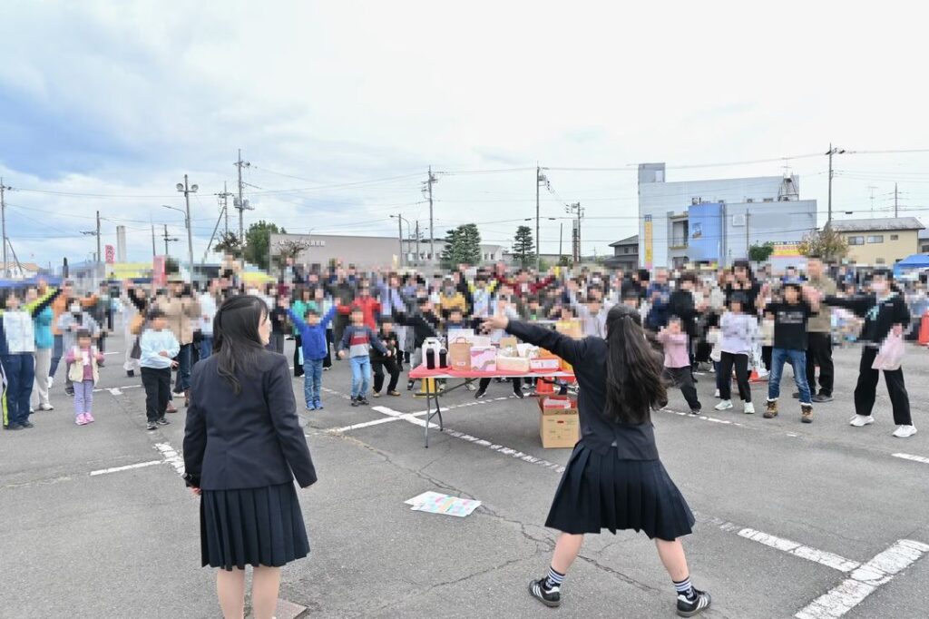 2024年に開催された第2回ちくせいビアフェスの様子(下館一高提供)