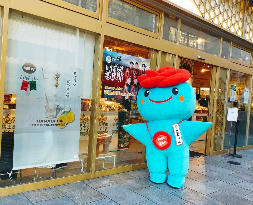 五霞町のゆるキャラ「ごかりん」に会えます「（ごかみらいLab提供）