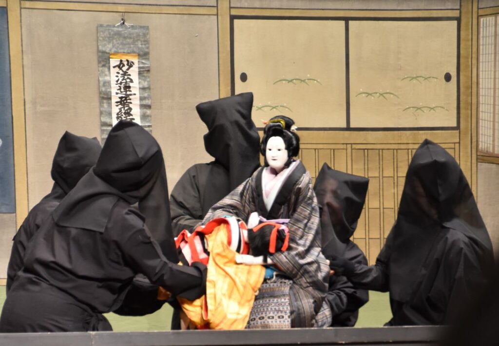 真壁白井座の人形浄瑠璃