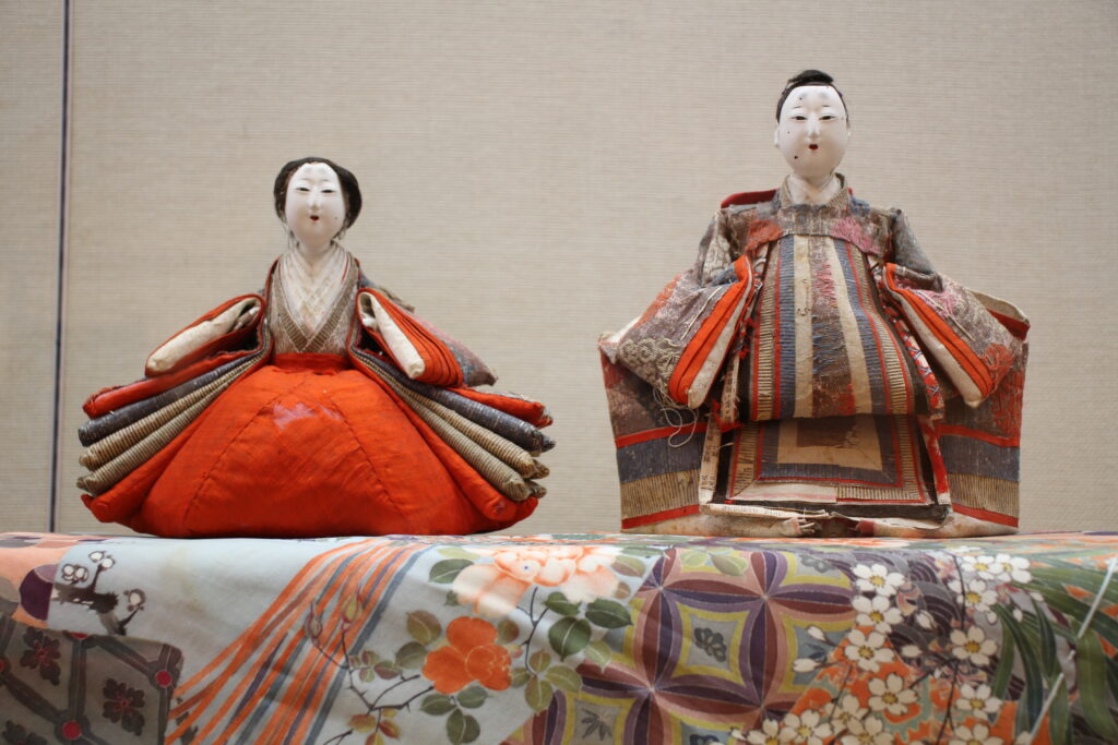 ふっくらとした顔立ちが愛らしい貴重な享保雛