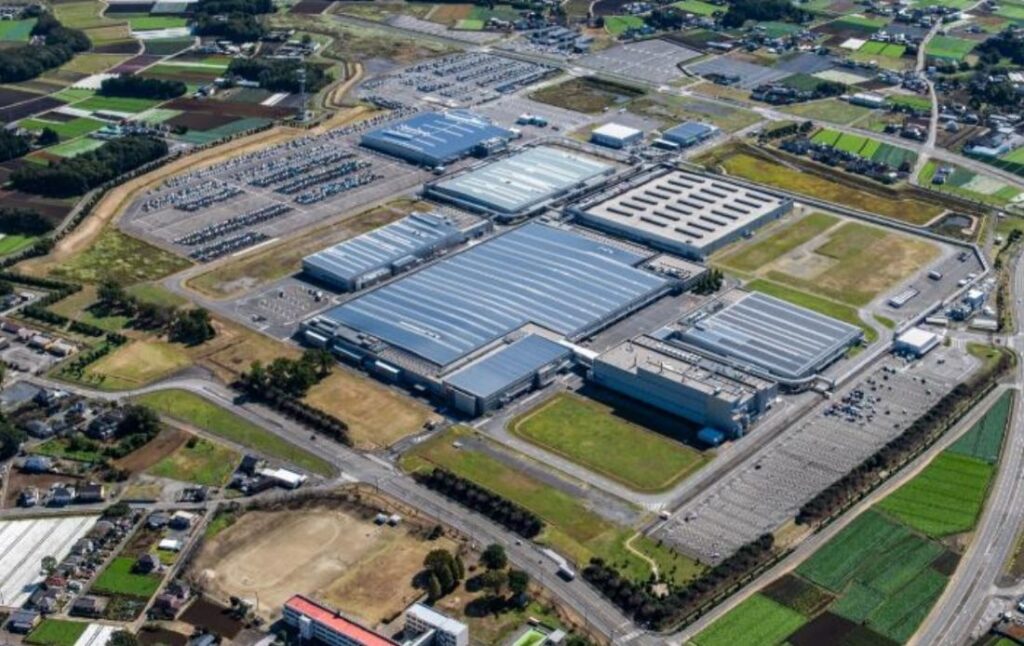 日野自動車古河工場（同工場提供）