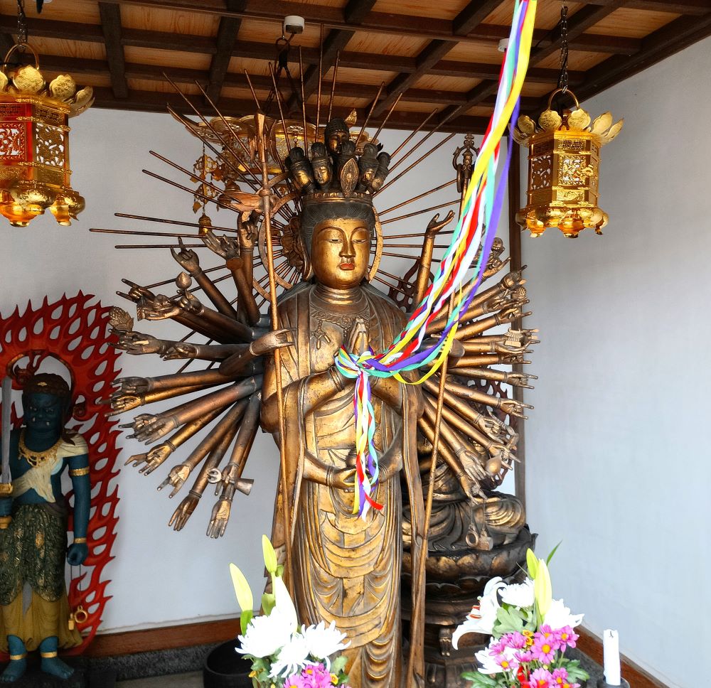 番外・永光寺の観音様=古河市尾崎