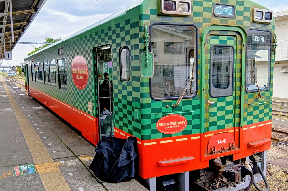 真岡鉄道＝下館駅