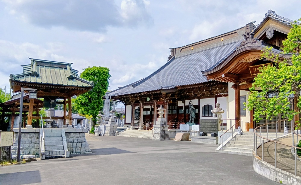 定林寺＝筑西市岡芹