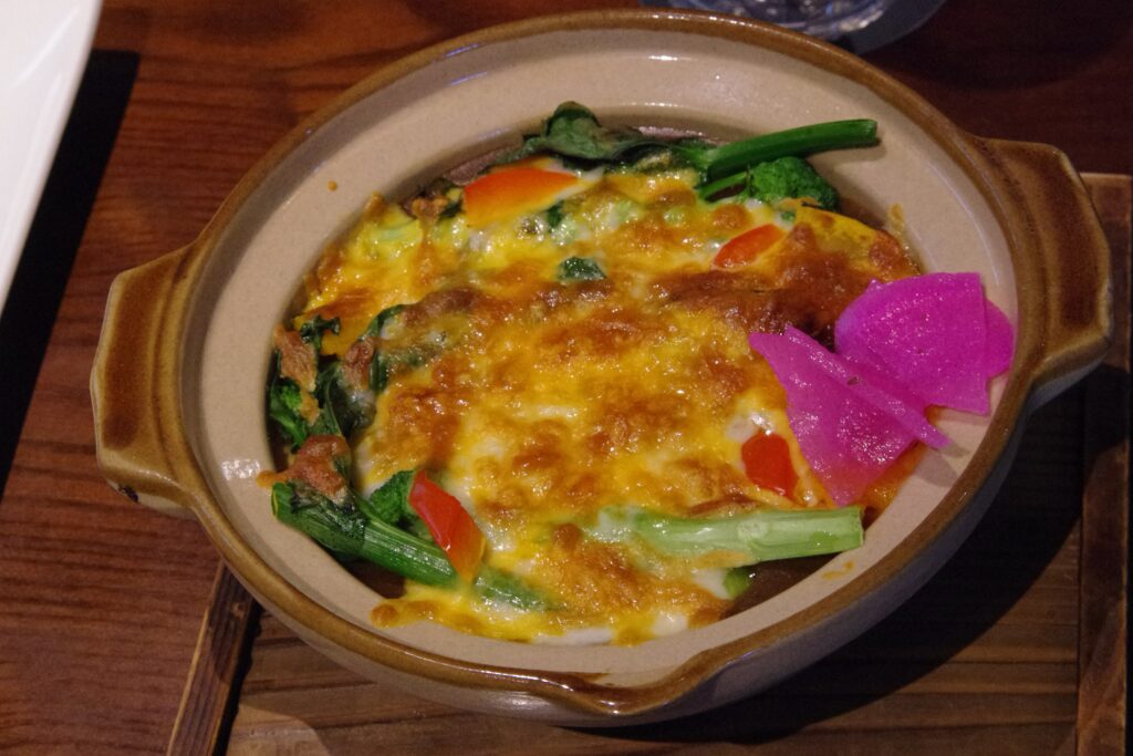 こちらも評判の焼きチーズカレー
