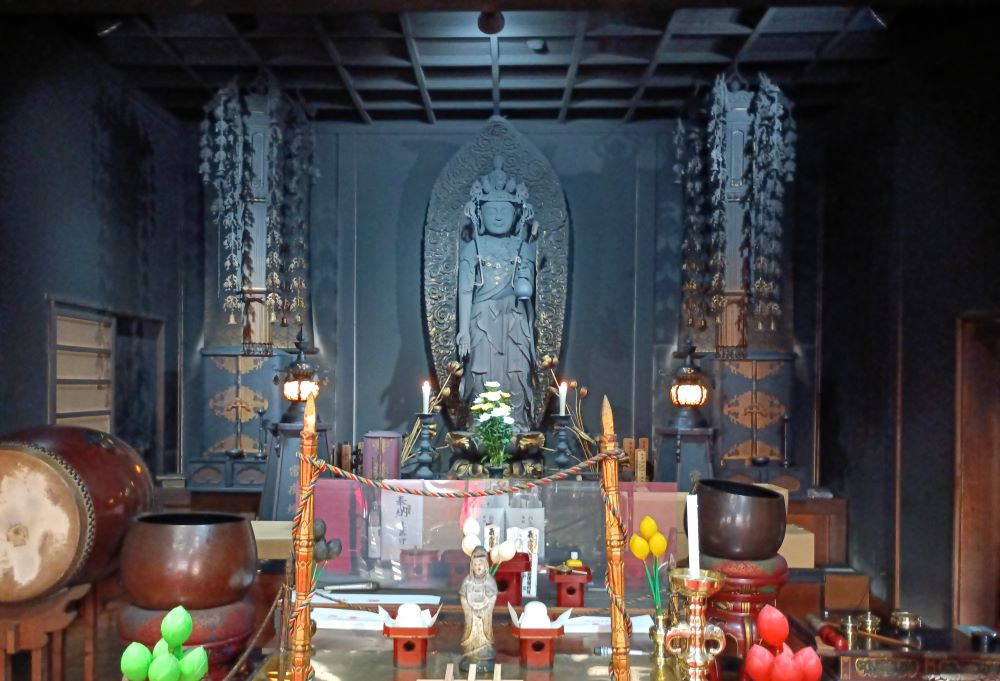 番外・長谷寺の観音像=古河市長谷町