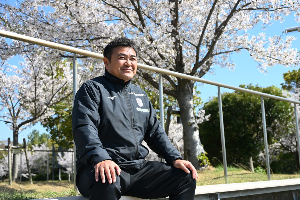 「人や出会いに恵まれ、運が良かった」と語る野口裕司さん（セレッソ大阪提供）