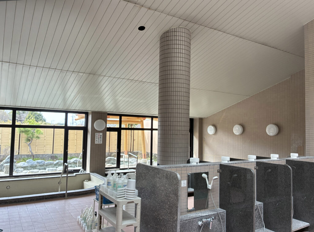 リニューアルオープンする八千代グリーンビレッジ憩遊館「やちよ乃湯」の浴場（八千代町提供）