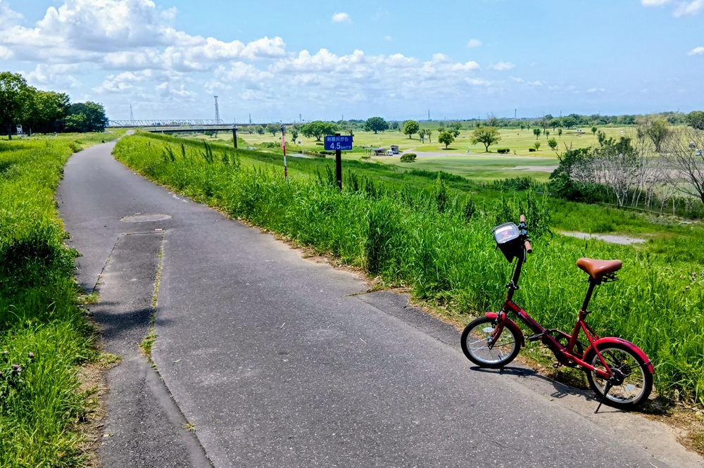 渡良瀬川堤防