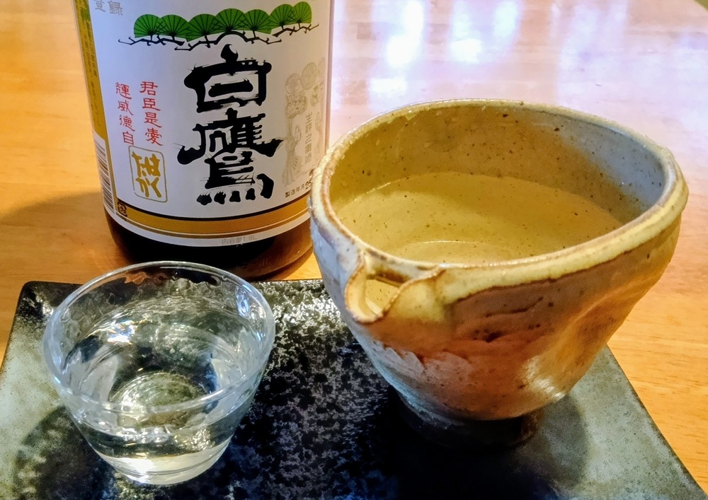 白鷹で晩酌です