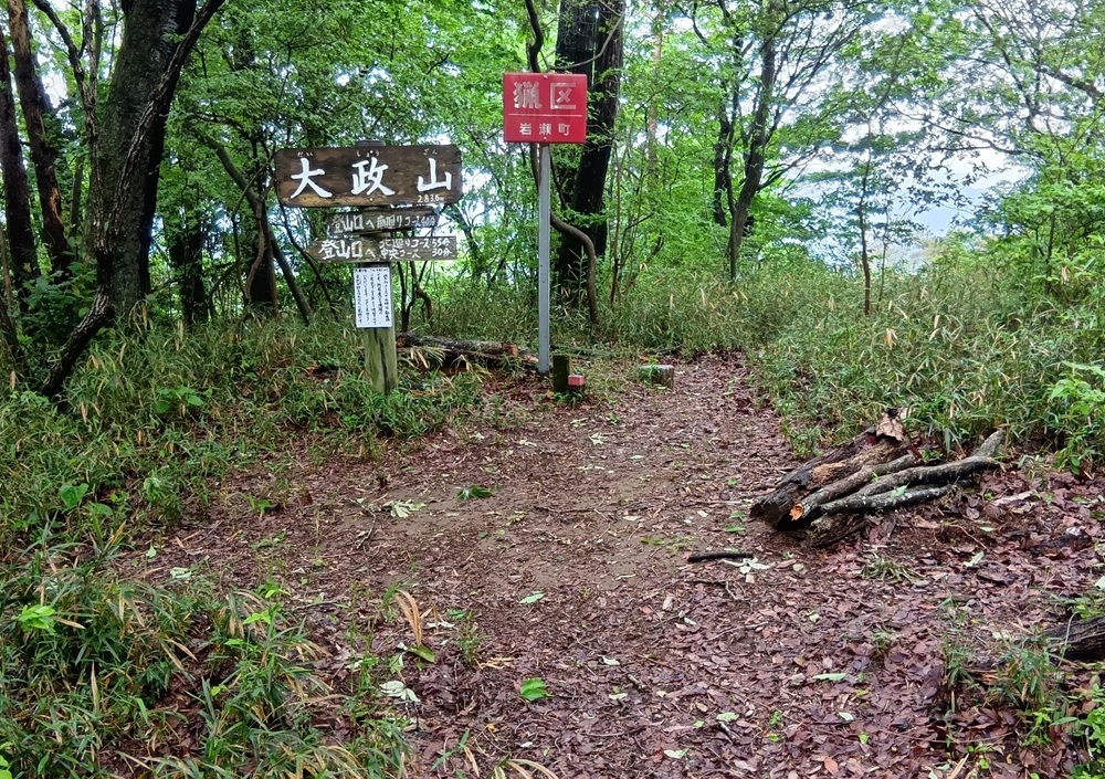 大政山山頂