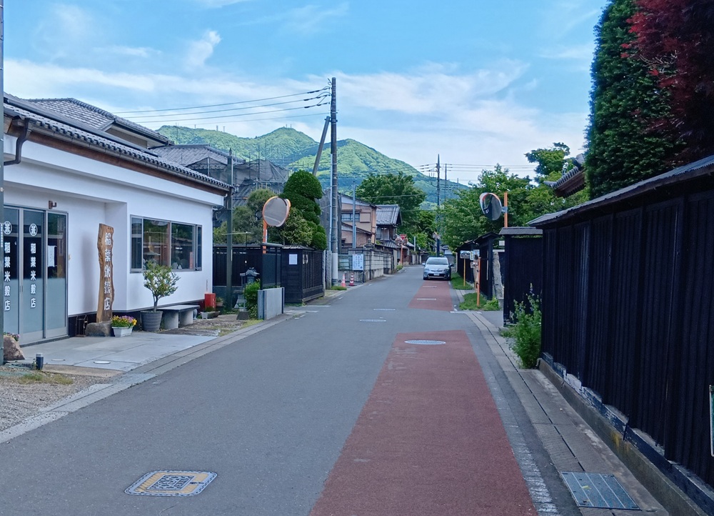 見芽通り=桜川市真壁町真壁