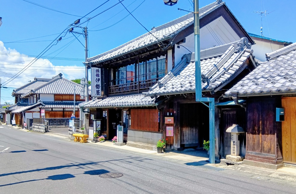 下宿通り=桜川市真壁町真壁