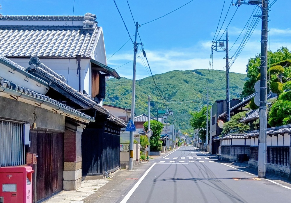 上宿通り=桜川市真壁町真壁