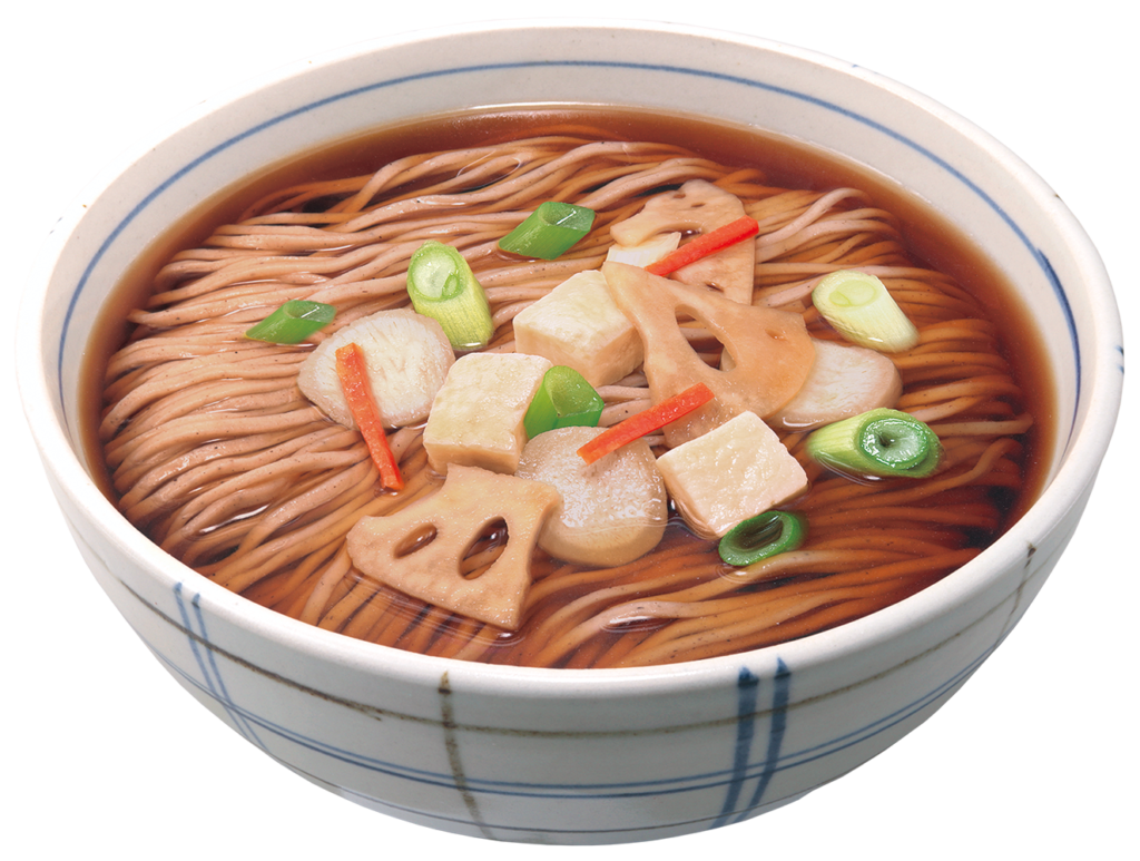 凄麺茨城けんちんそば写真(ヤマダイ提供)